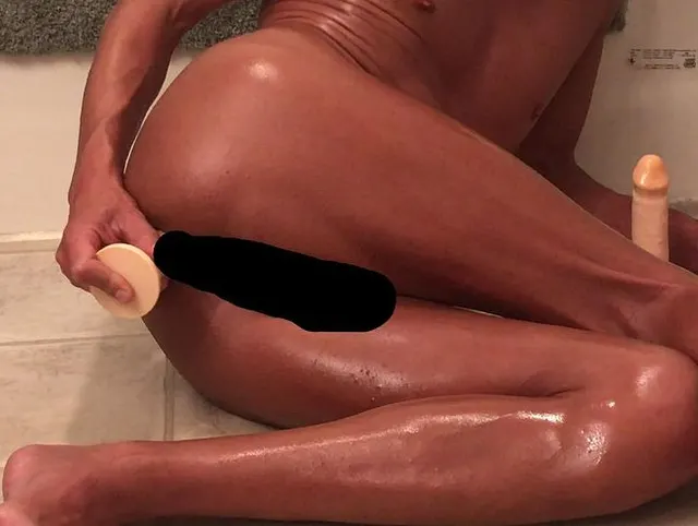 Fucking myself with dildos and my fist