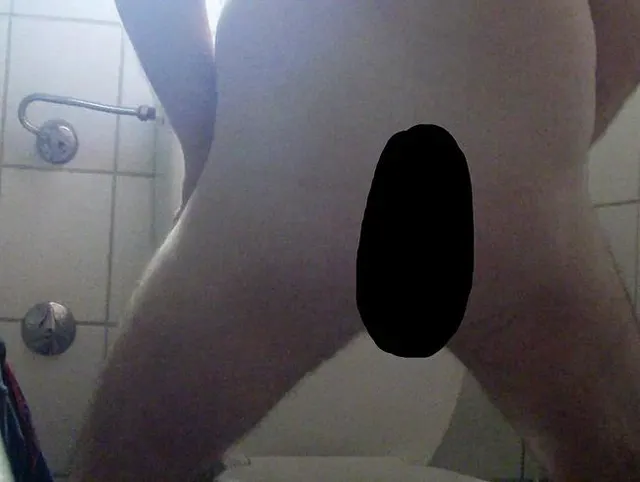 Mein Po - beim Pissen
