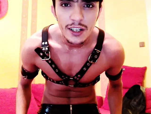 Leder Boy enges Loch, der erste Dildo Arschfick Cumshot