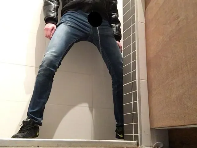 Shower pissing
